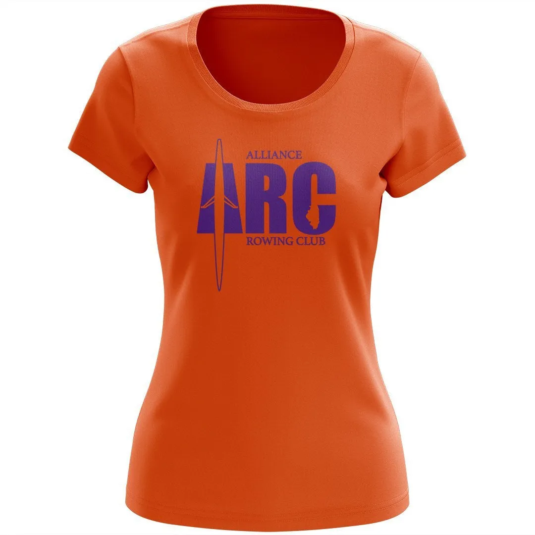 100% Cotton Alliance Rowing Club Women's Team Spirit T-Shirt