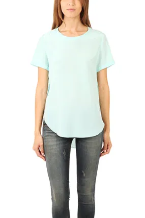 3.1 Phillip Lim Overlapped Side Seam Tee