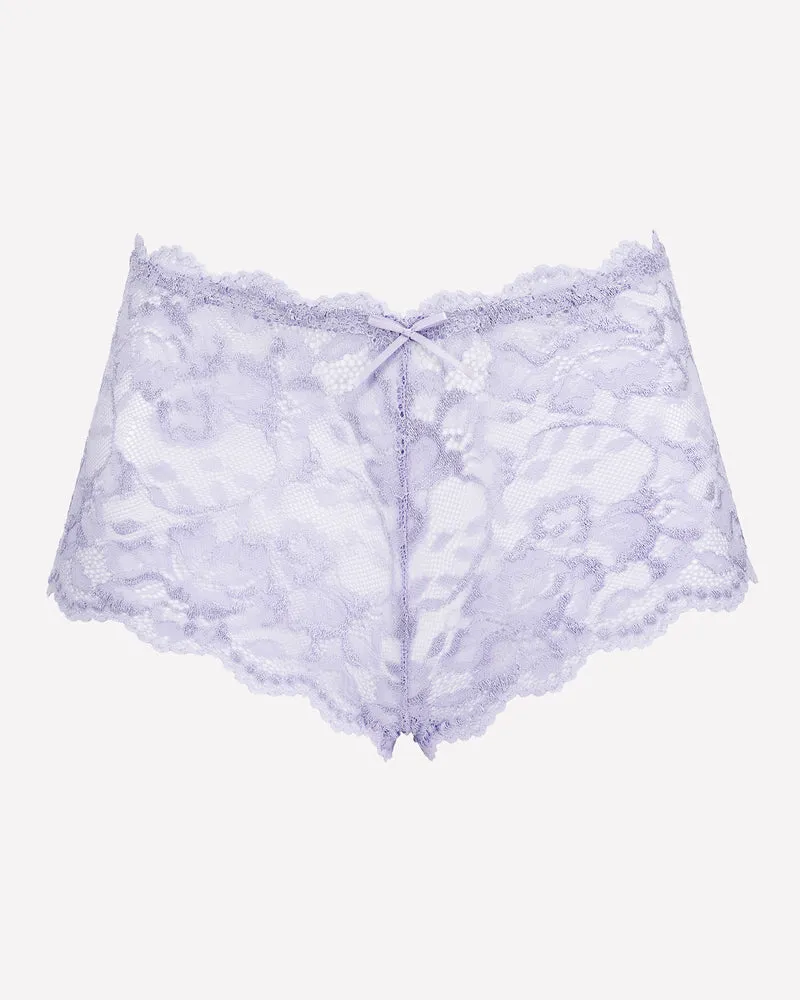 4 Pcs Floral Lace Panties High Waist Panty