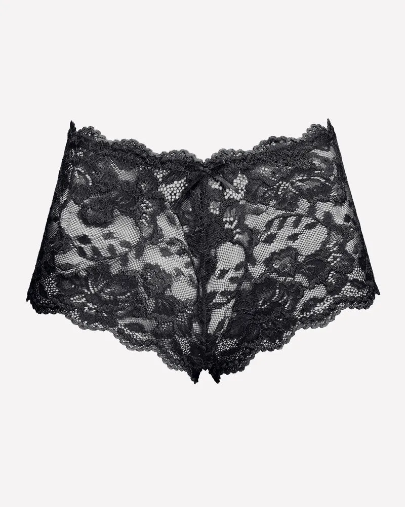 4 Pcs Floral Lace Panties High Waist Panty