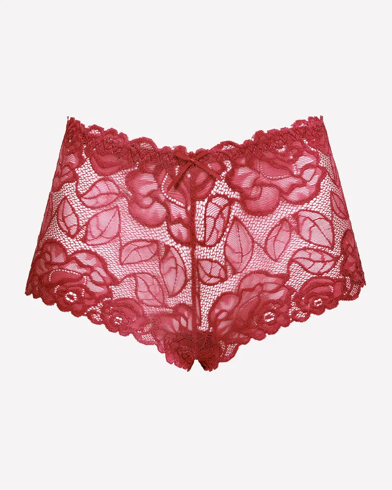 4 Pcs Floral Lace Panties High Waist Panty