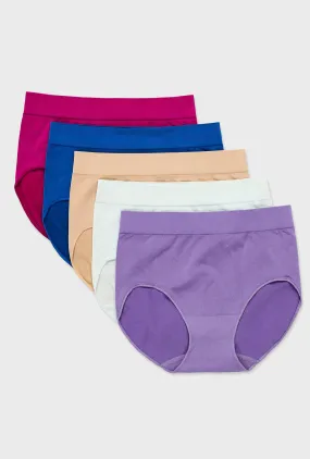 5Pk Seamless Brief - Cool Multi