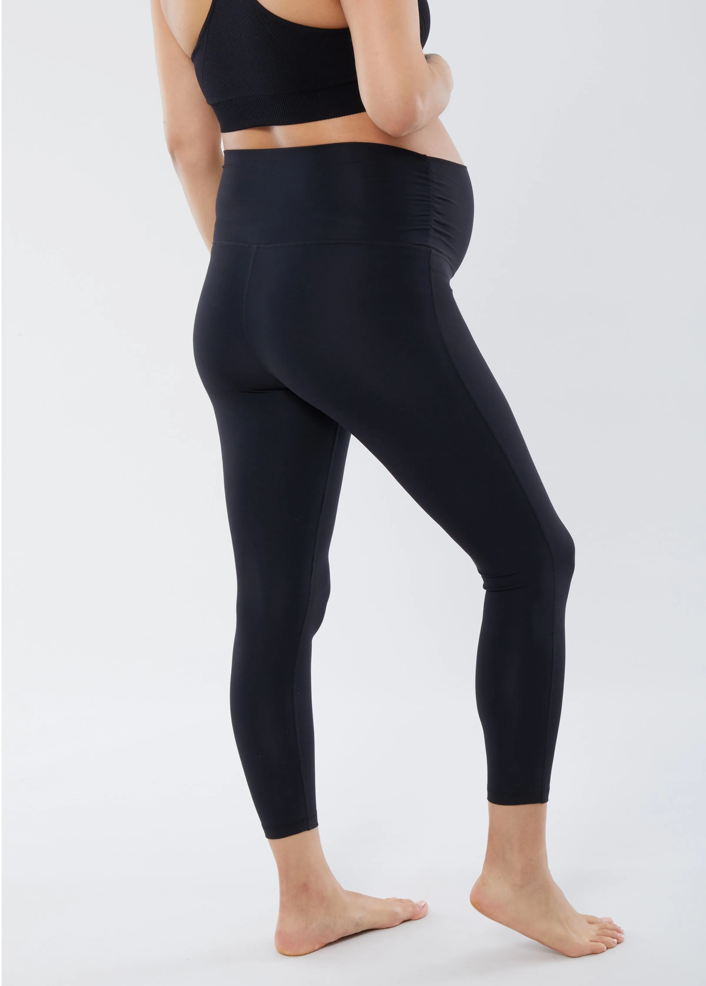 Active Legging with Fold Down Panel, Maternity 2-Pack