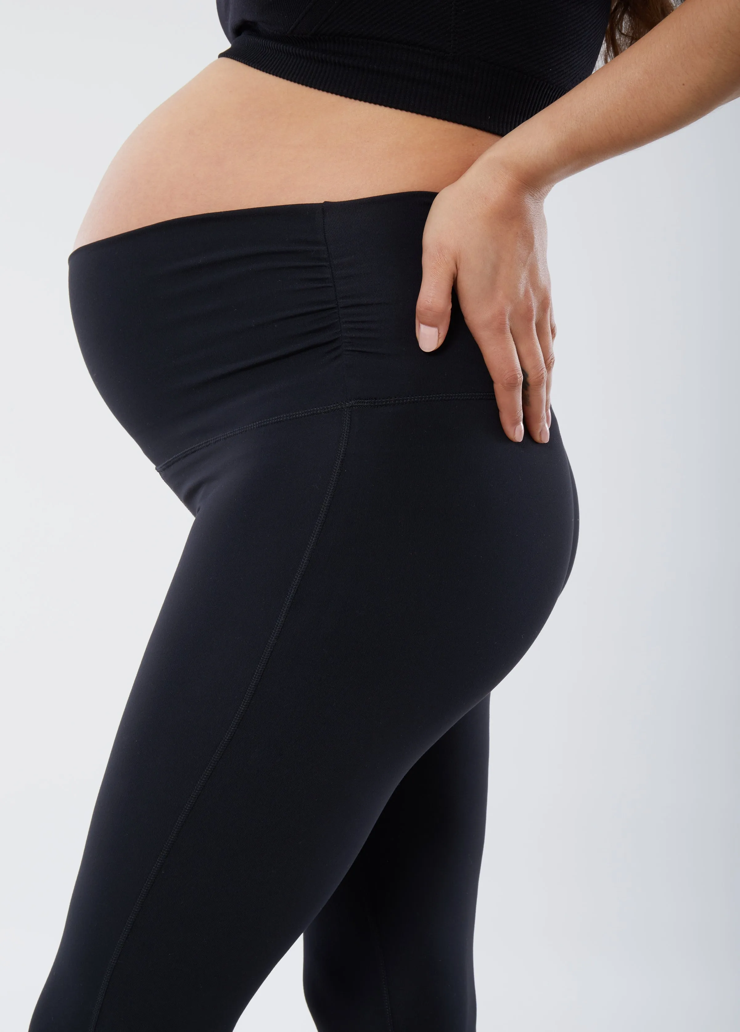 Active Legging with Fold Down Panel, Maternity 2-Pack