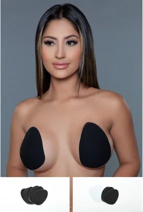 Adhesive Breast Lift - 3 Pairs of Waterproof Nipple Covers for Strong Support