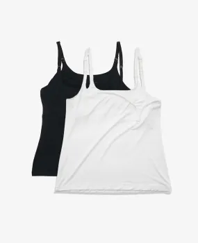 Always-On Nursing Tank: 2-Pack