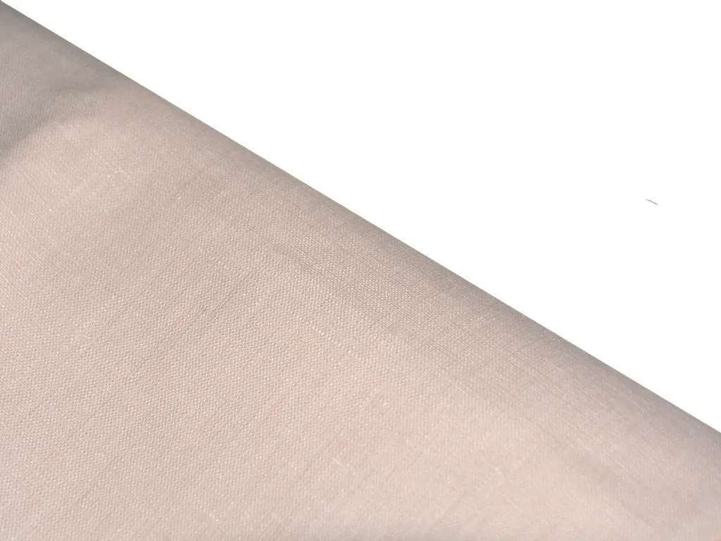 Baby Pink Pure Linen Fabric 60 Lea Blazer Fabric