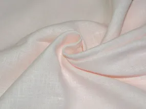 Baby Pink Pure Linen Fabric 60 Lea Blazer Fabric