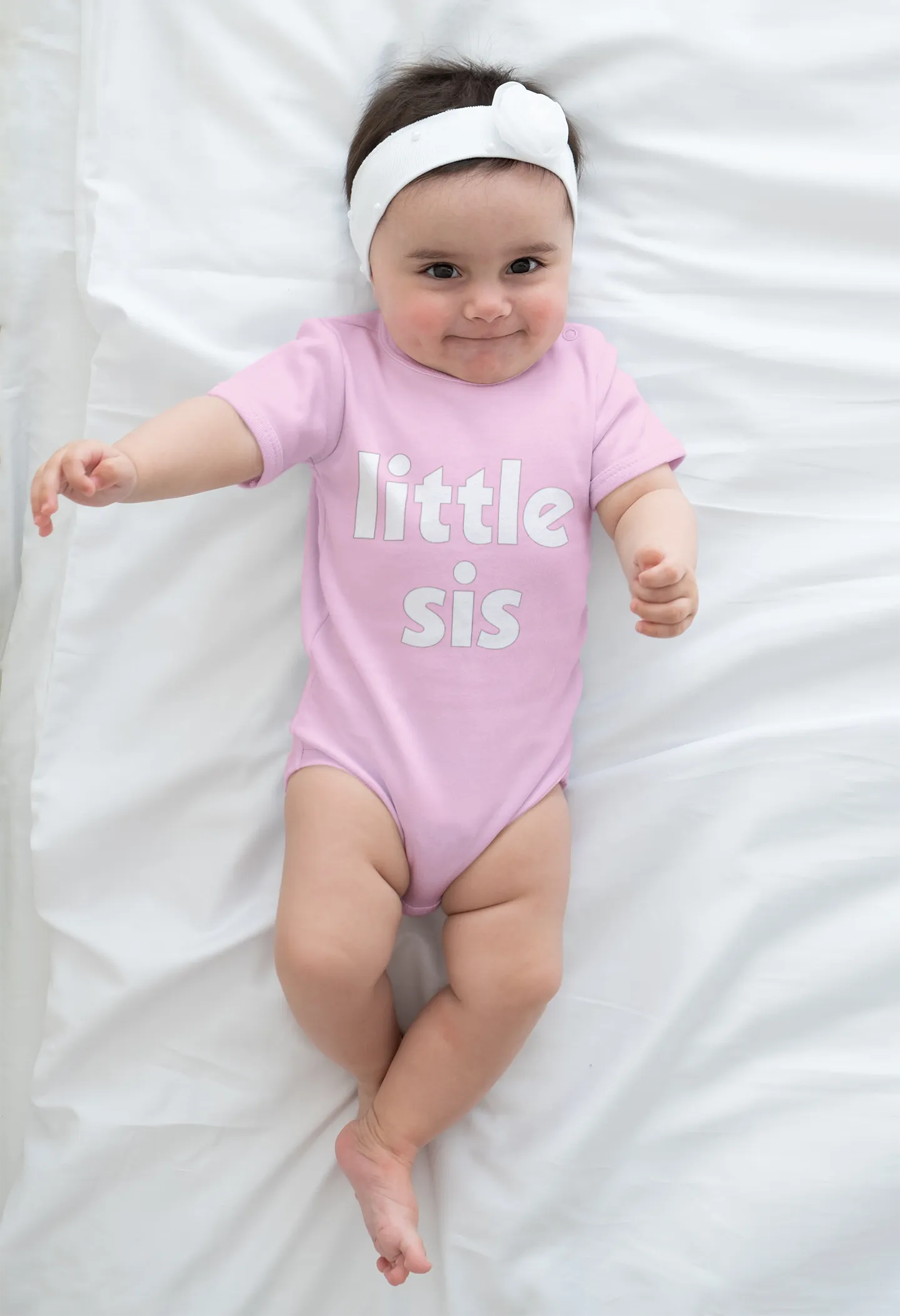 Big Sis & Little Sis T-Shirt & Baby Onesie Set