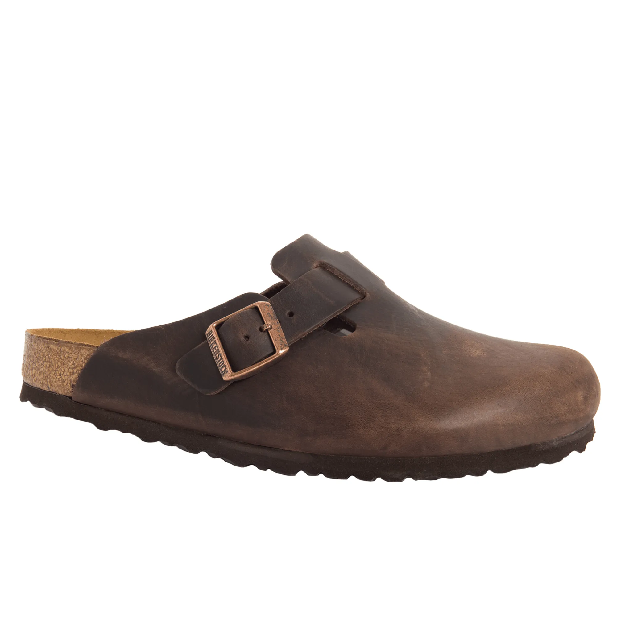 Birkenstock Boston Havana Oiled Leather Narrow