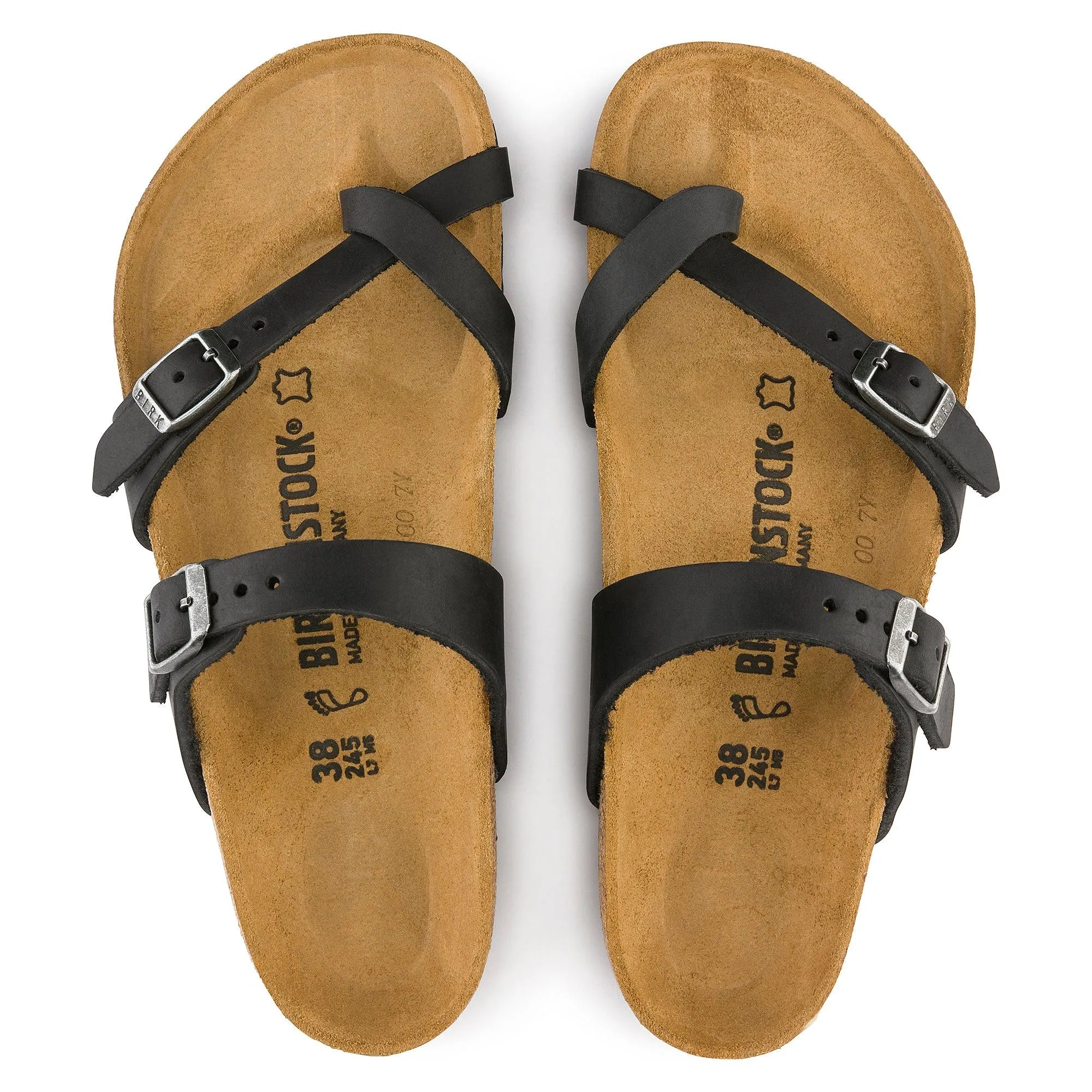 Birkenstock Mayari Black Leather