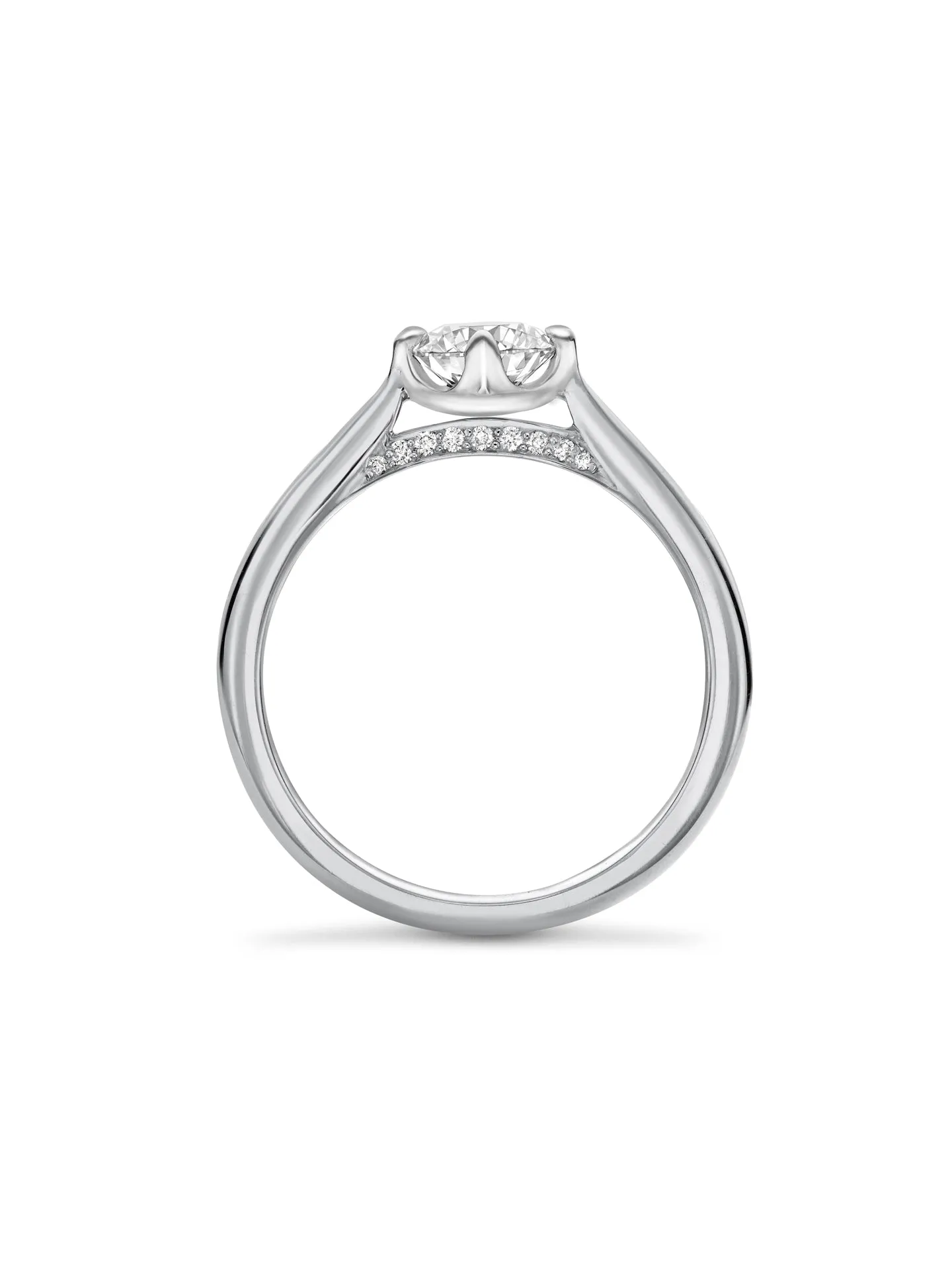 Boodles Brilliance Platinum Diamond Engagement Ring 0.7 Carat