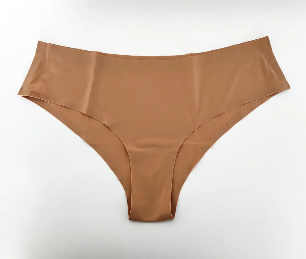 Bras & Honey Invisible Stretch Hipster Panty, Caramel