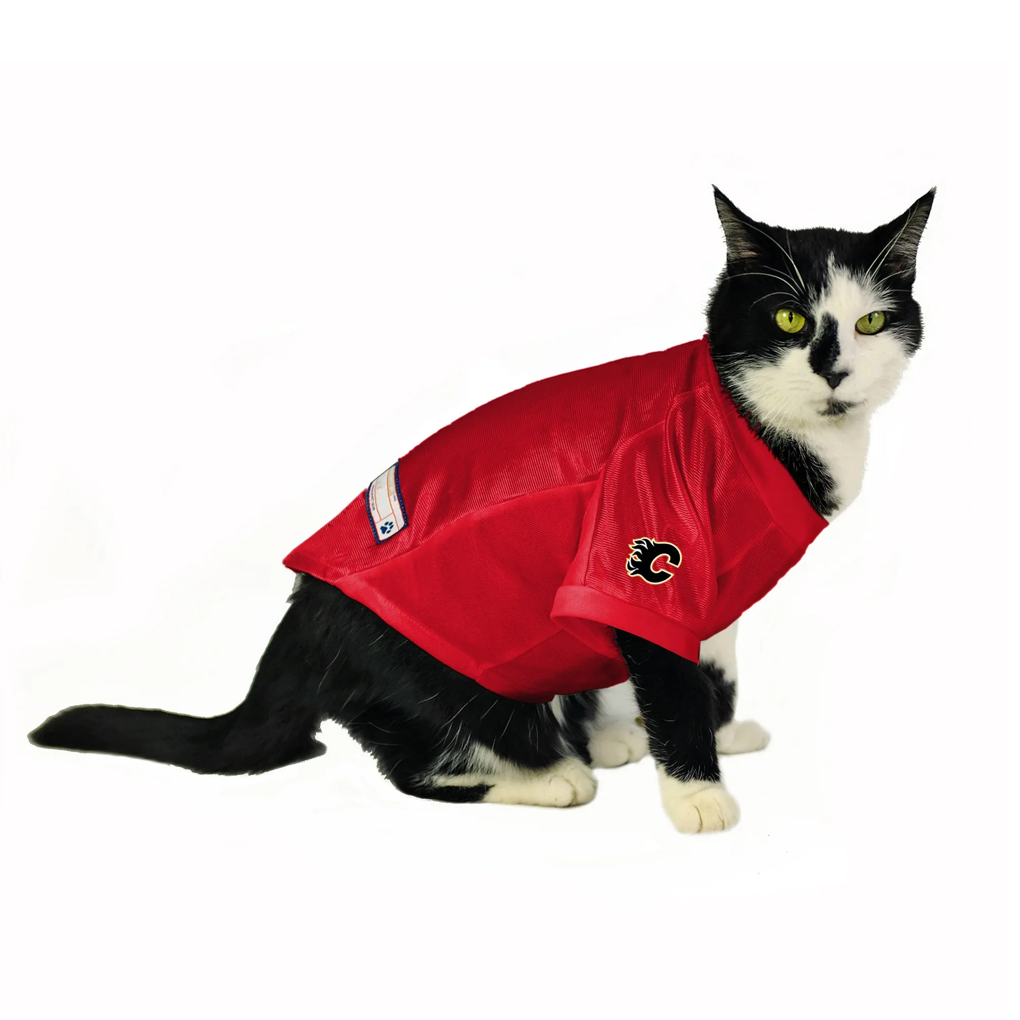 Calgary Flames Pet Stretch Jersey