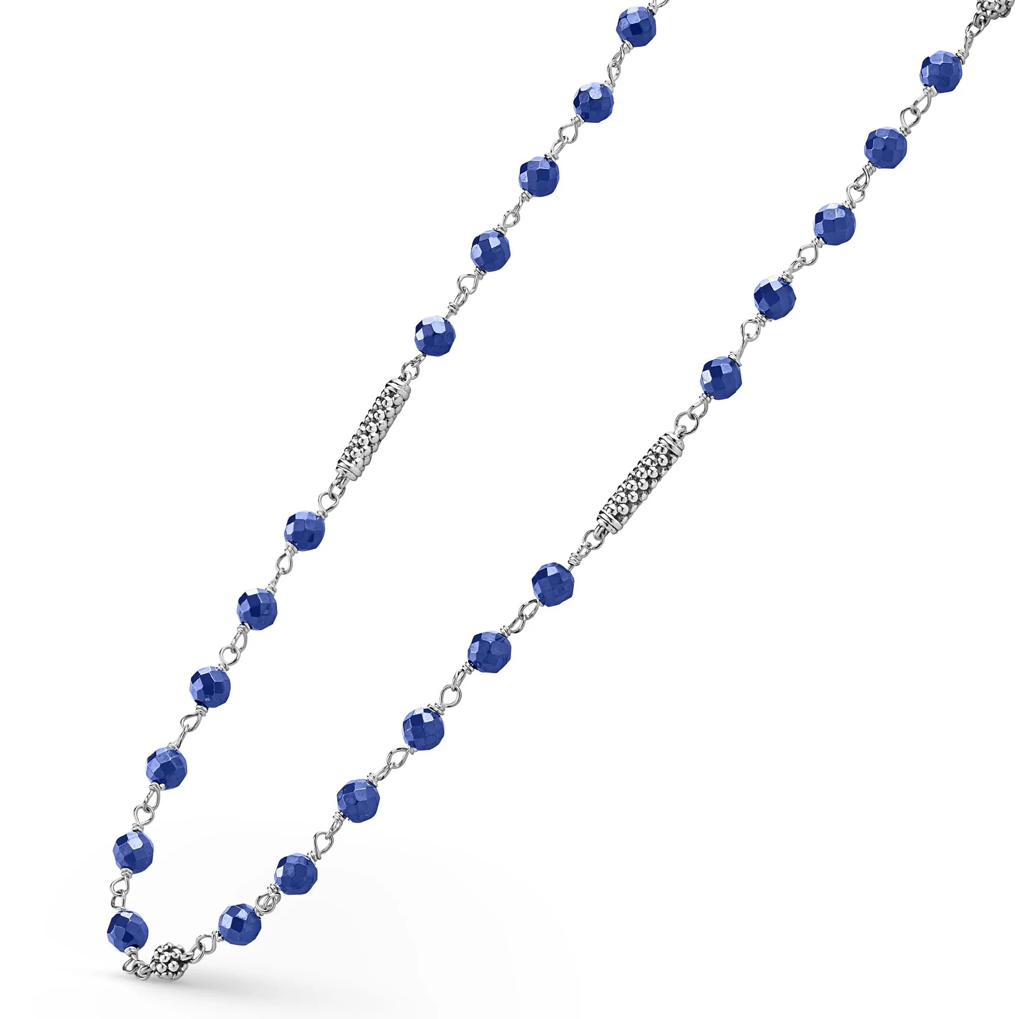 Caviar Icon Ultramarine Ceramic Beaded Necklace