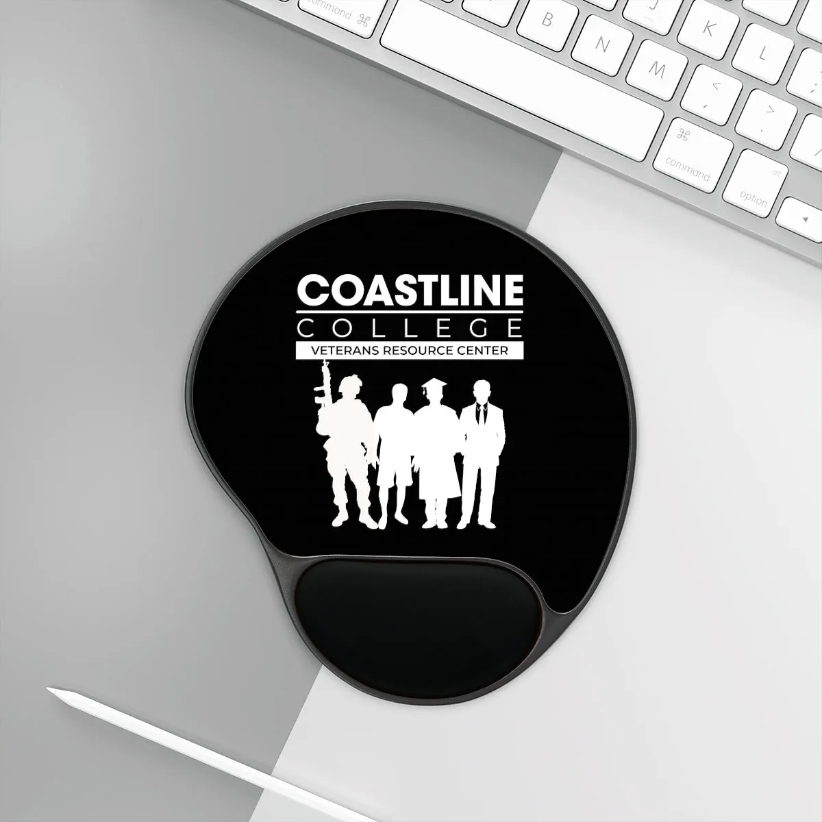 Coastline Veterans Resource Center Mouse Pad With Wrist Rest