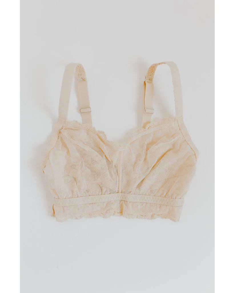 Curvy Sweetie Bralette - Blush *FINAL SALE*