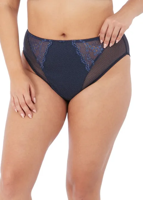 Elomi Charley High Leg Panties, Navy