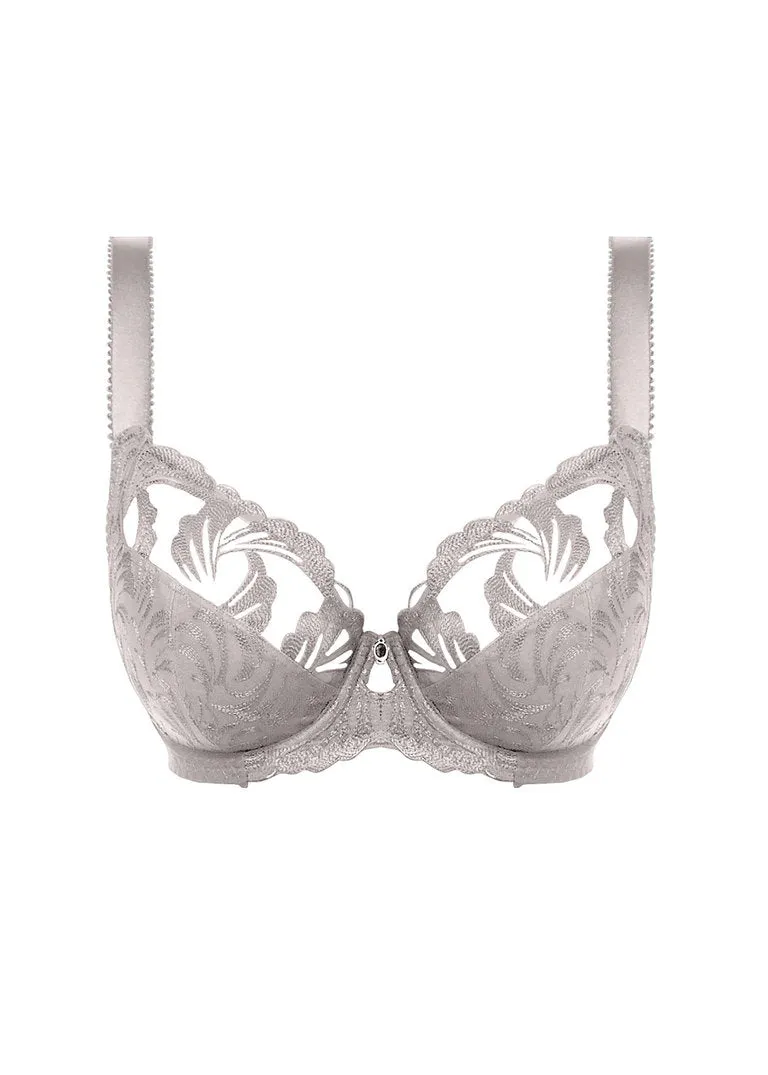 Fantasie Anoushka Uw Side Support Plunge Bra, Silver