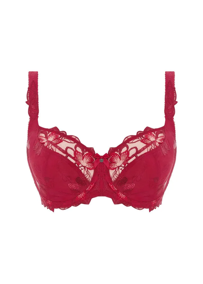 Fantasie Leona Uw Balcony Bra, Red