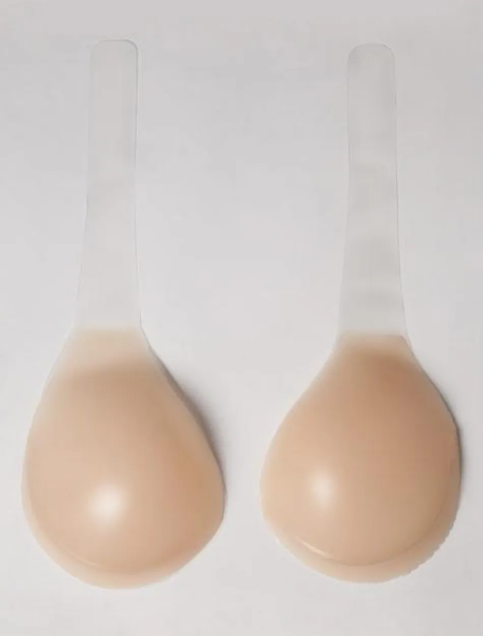 Fashion Forms Voluptuous Silicone Lift Backless Strapless Plunge, Nude