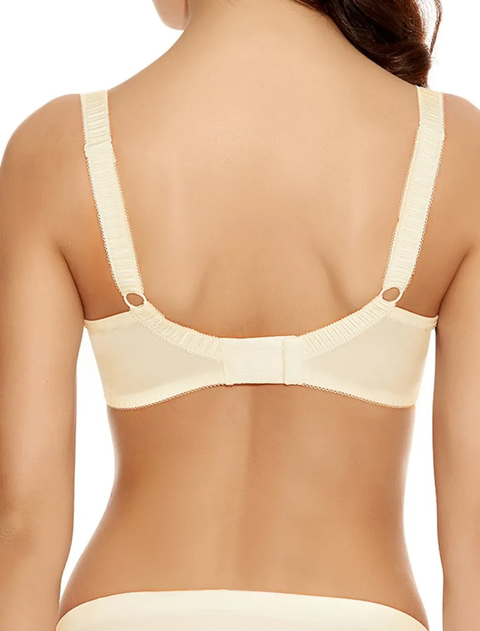 Freya Deco Darling Underwire Moulded Plunge Bra, Ivory