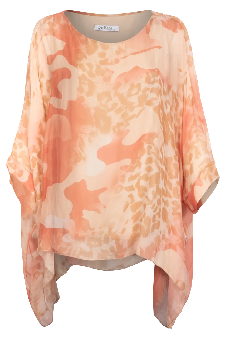 Gigi Safari Kaftan Blouse