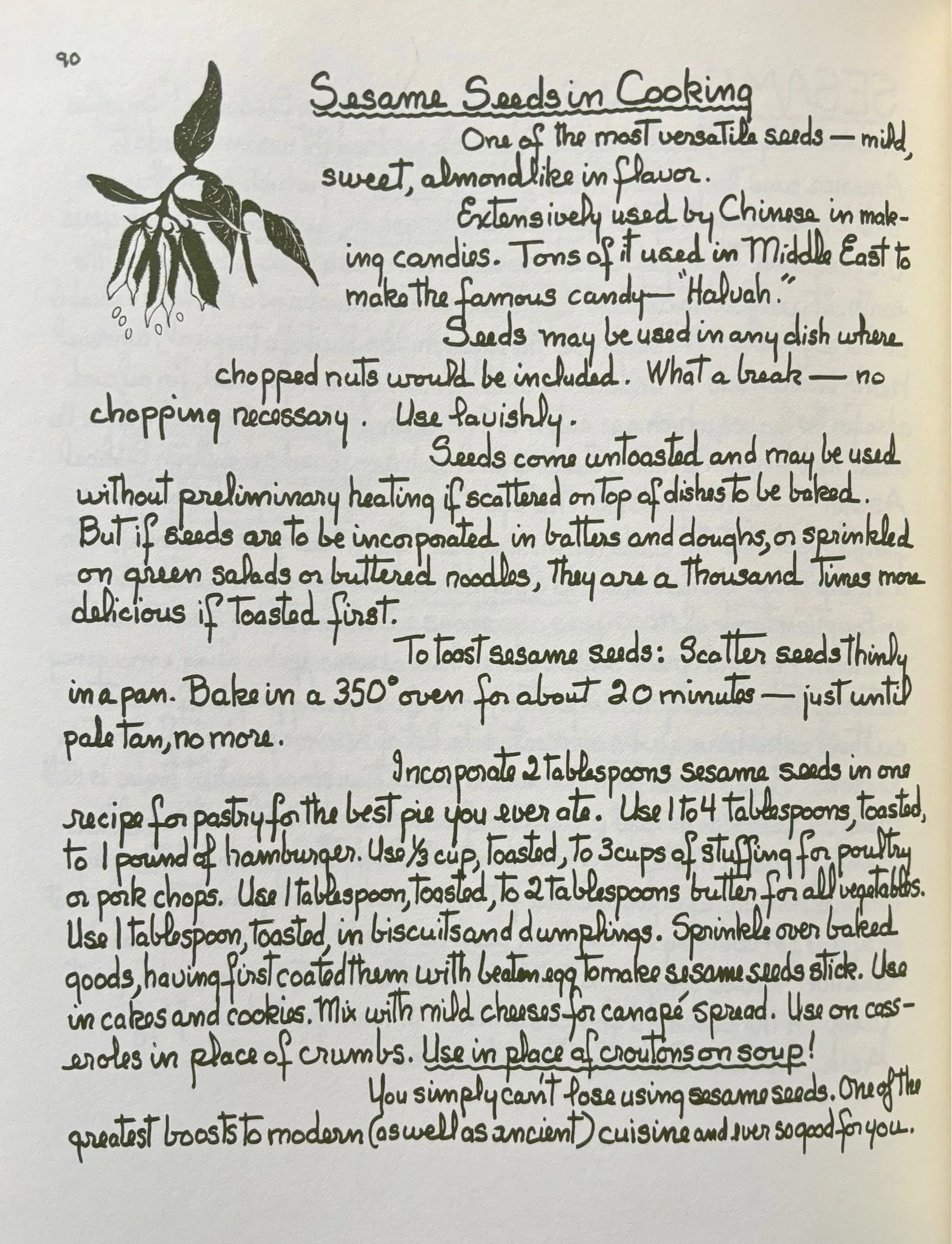 (Herbs) Virginia Williams Bentley. Let Herbs Do It: A Collection of Anecdotes and Cooking Suggestions to Enliven the Use of 26 Herbs