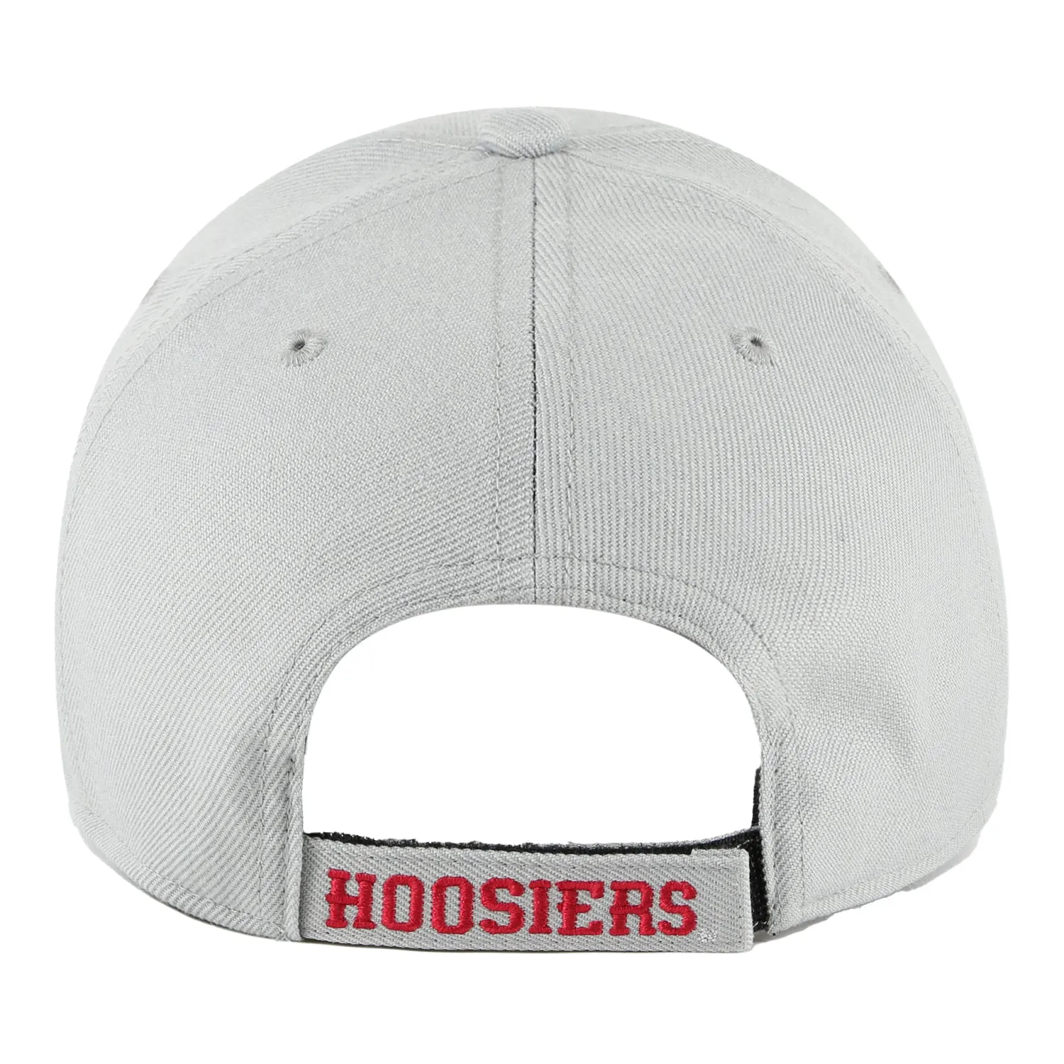 Indiana Hoosiers Script Grey Adjustable Hat