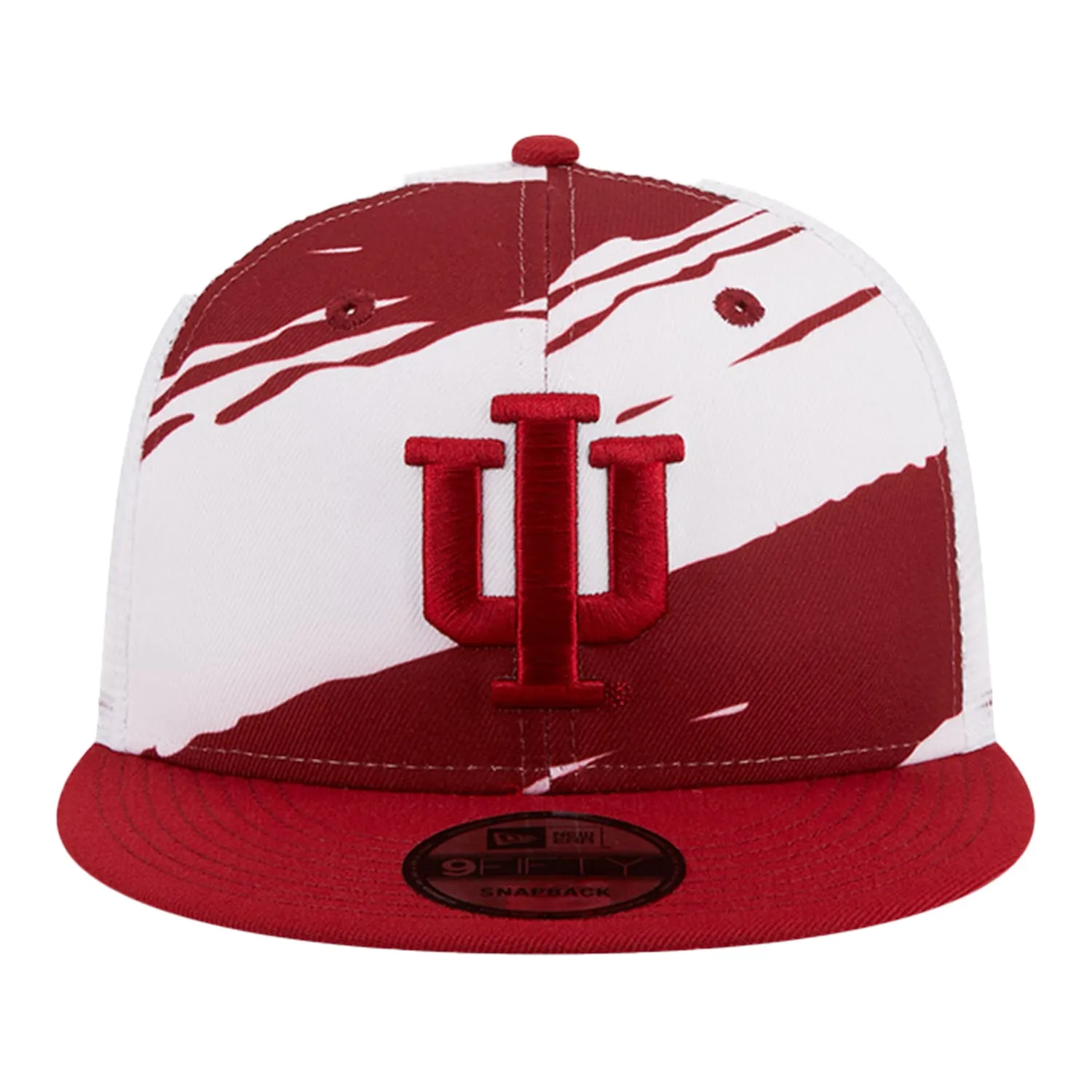 Indiana Hoosiers Tear Mech Snap Crimson Adjustable Hat