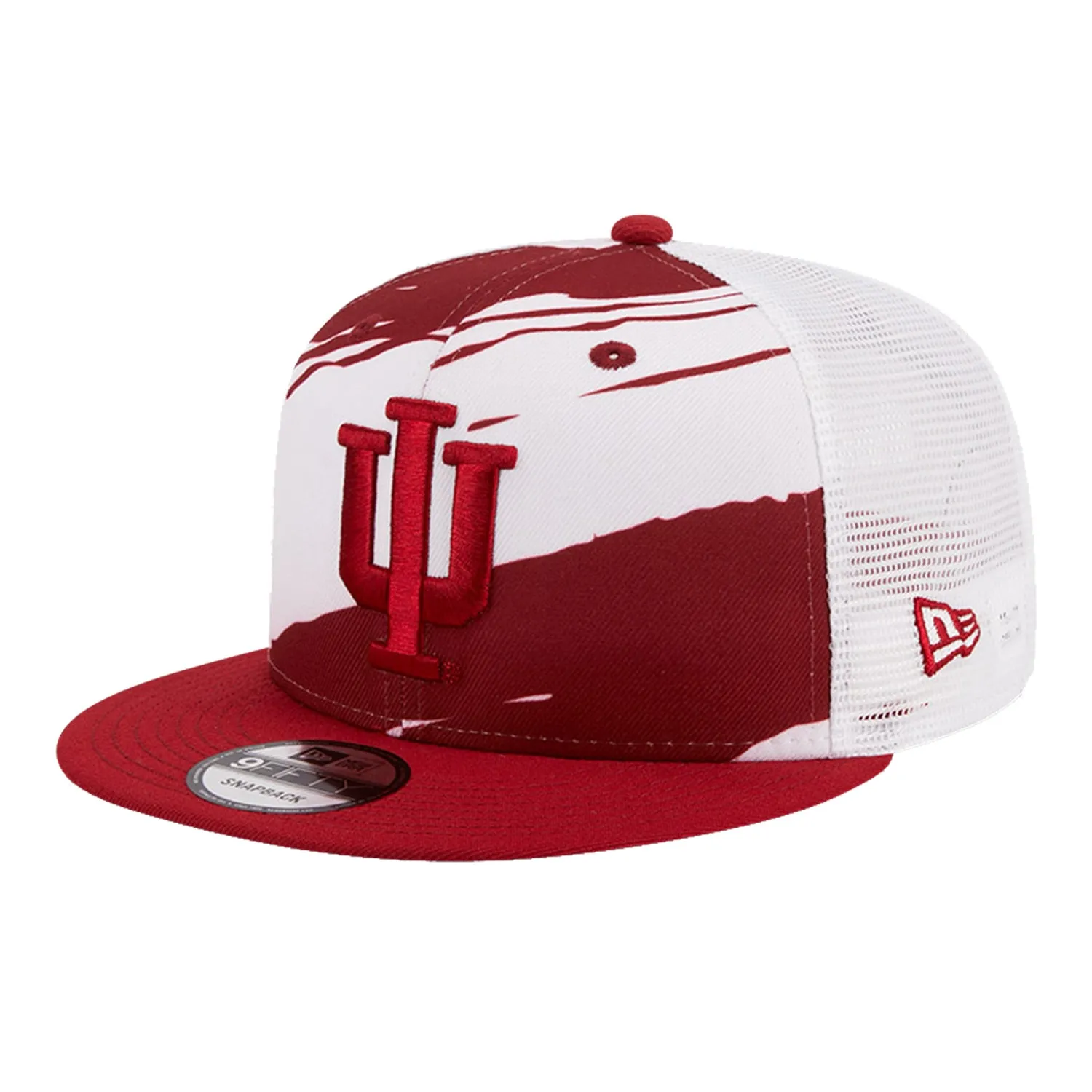 Indiana Hoosiers Tear Mech Snap Crimson Adjustable Hat