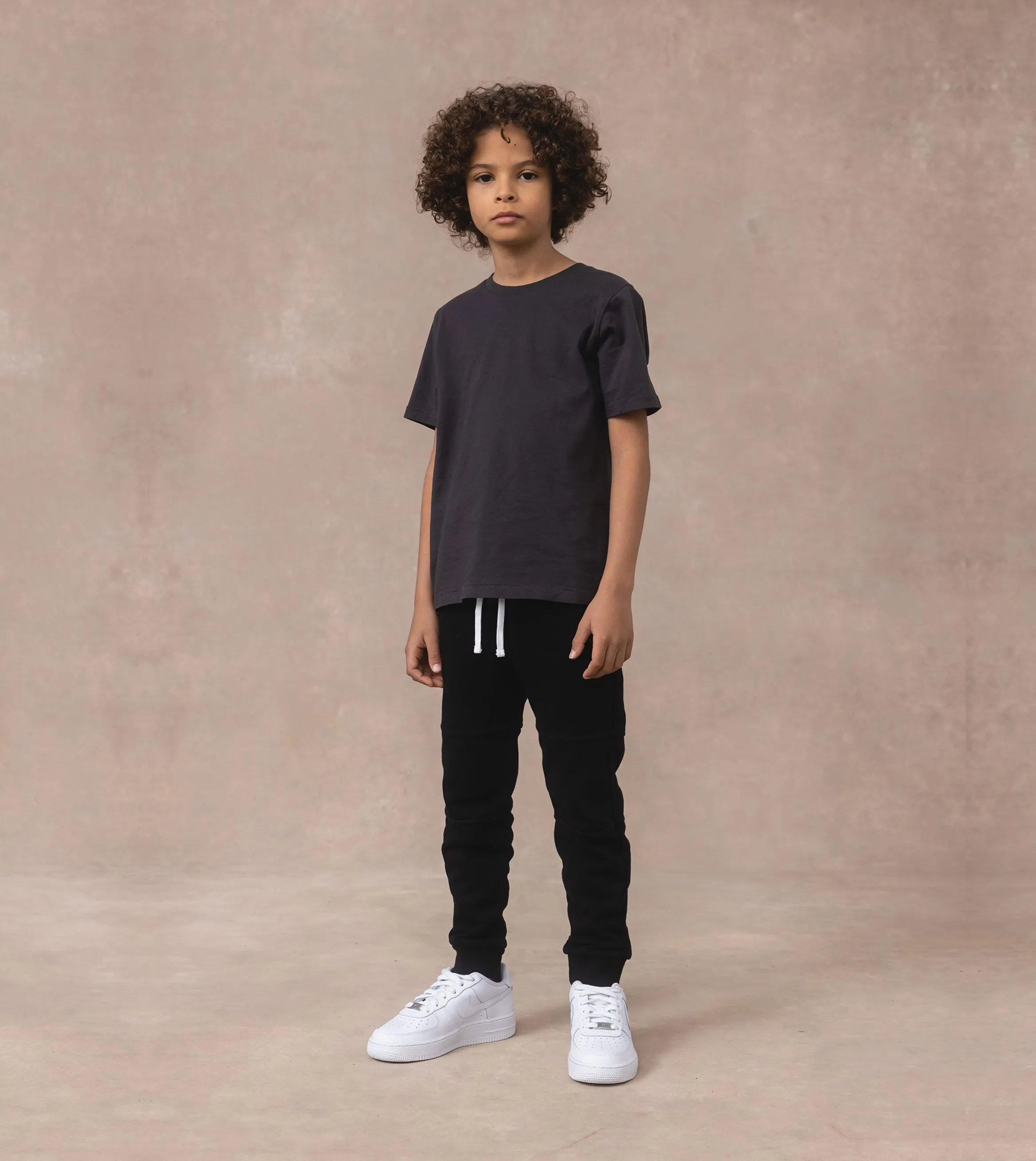 Kids Box Tee GD Dk Grey