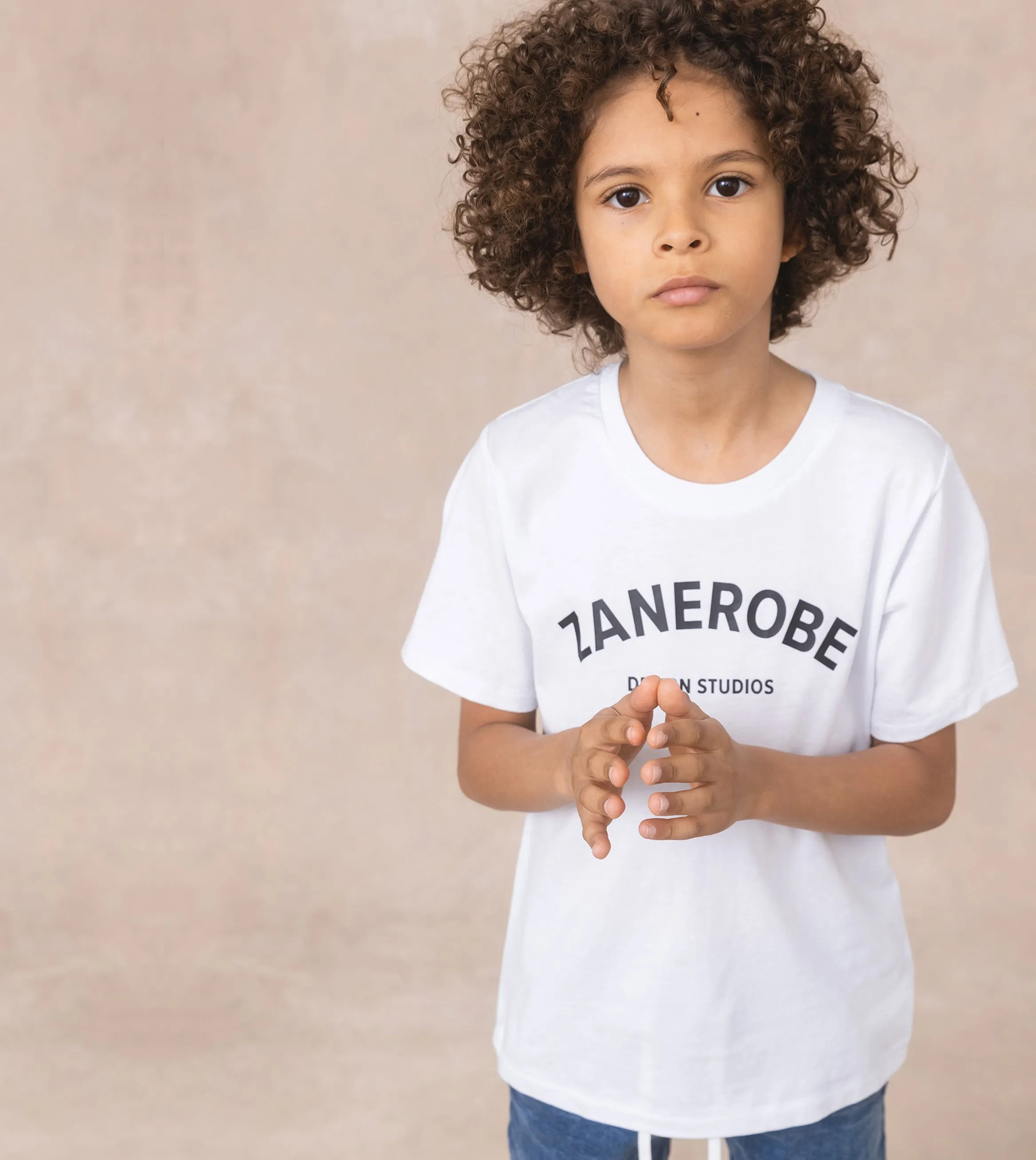 Kids DS Box Tee White