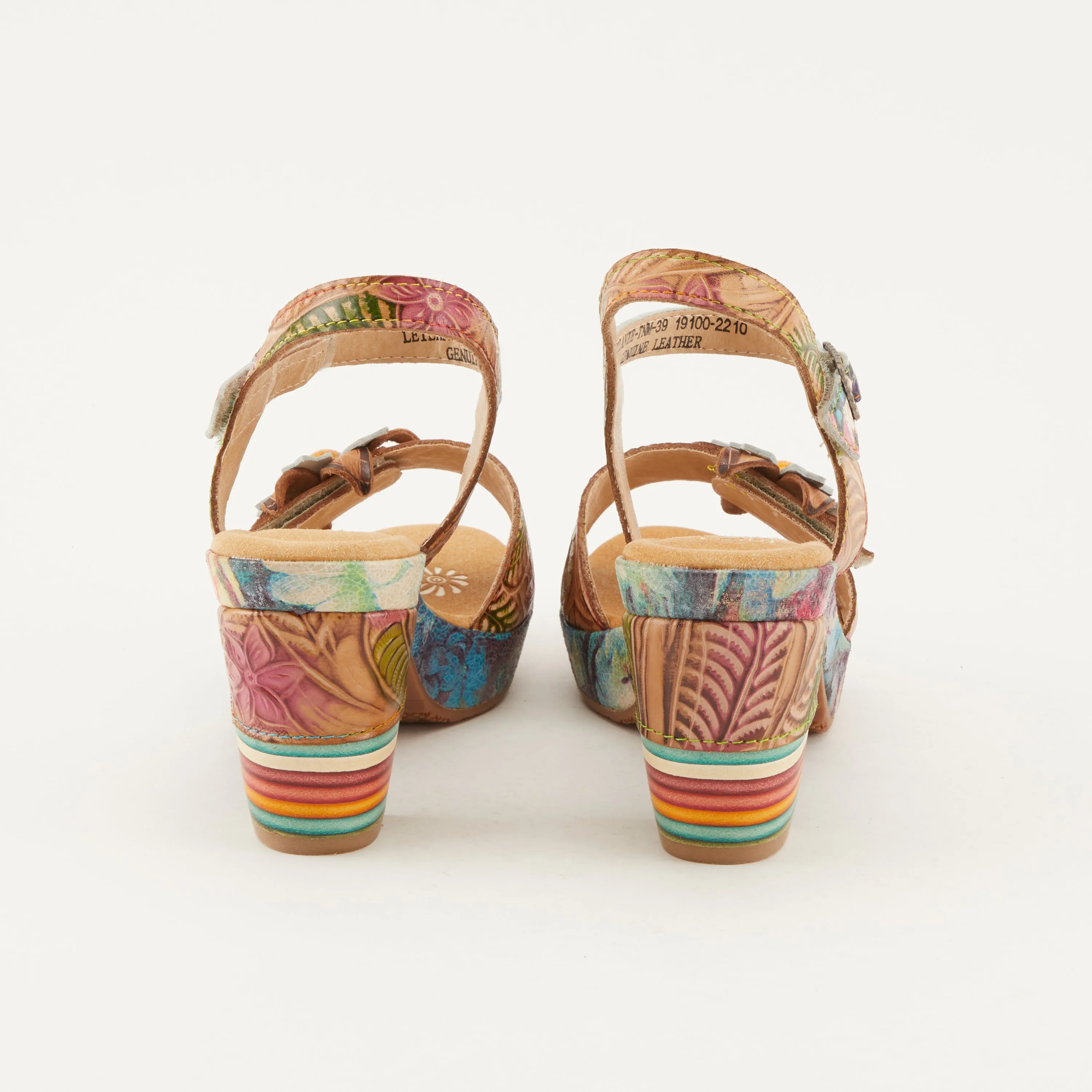 L'ARTISTE LEILANIE SLINGBACK SANDALS