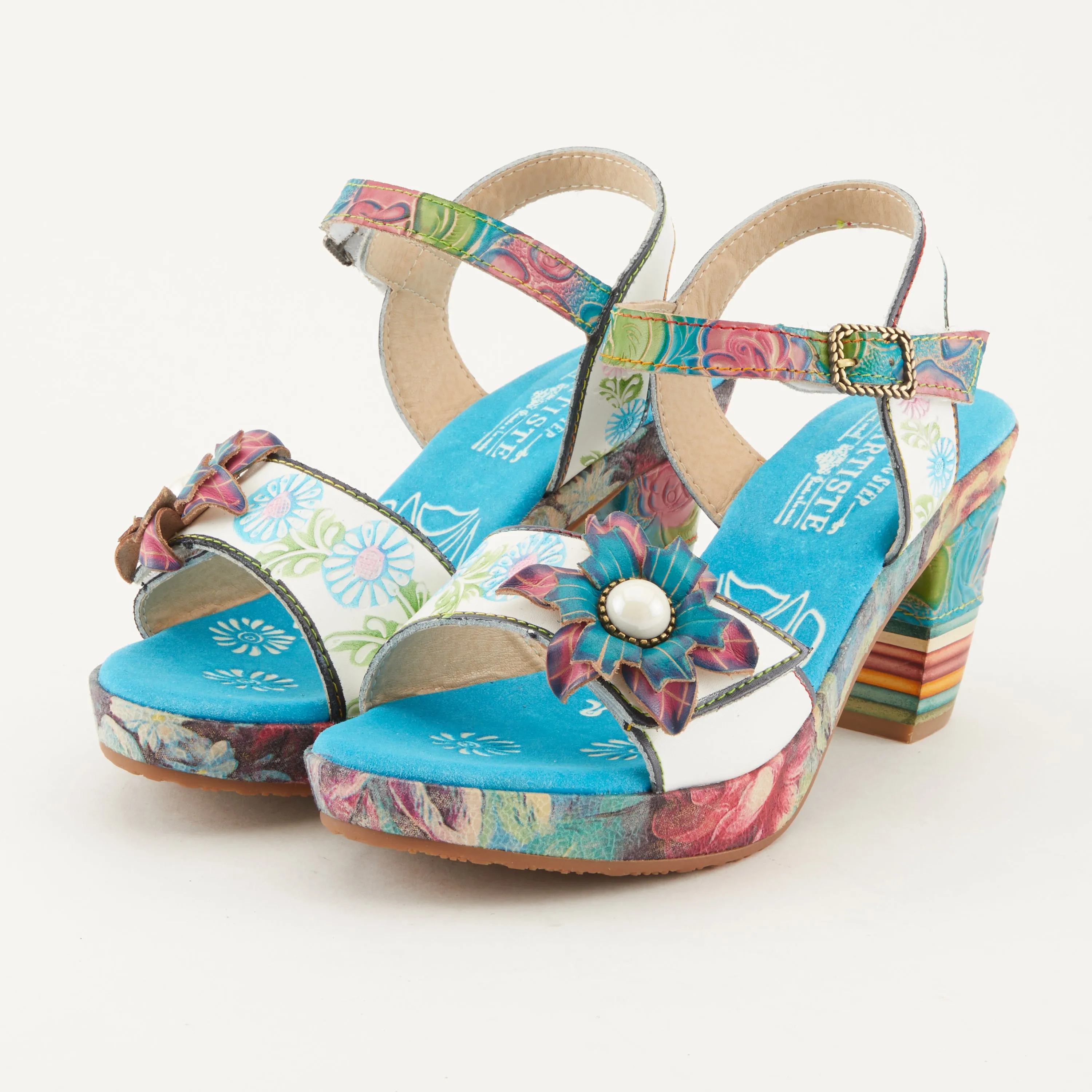 L'ARTISTE LEILANIE SLINGBACK SANDALS