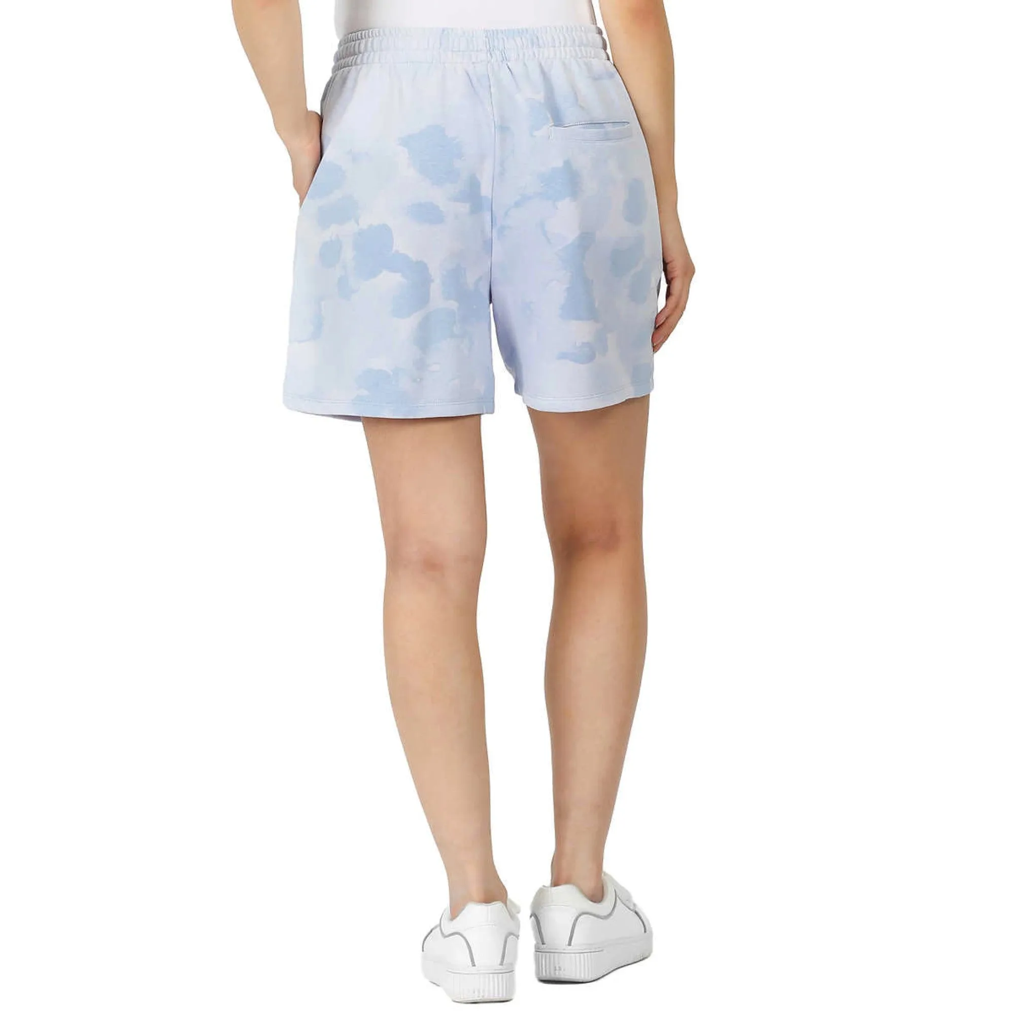 LazyPants Women's High Rise Soft Cotton Blend French Terry Shorts