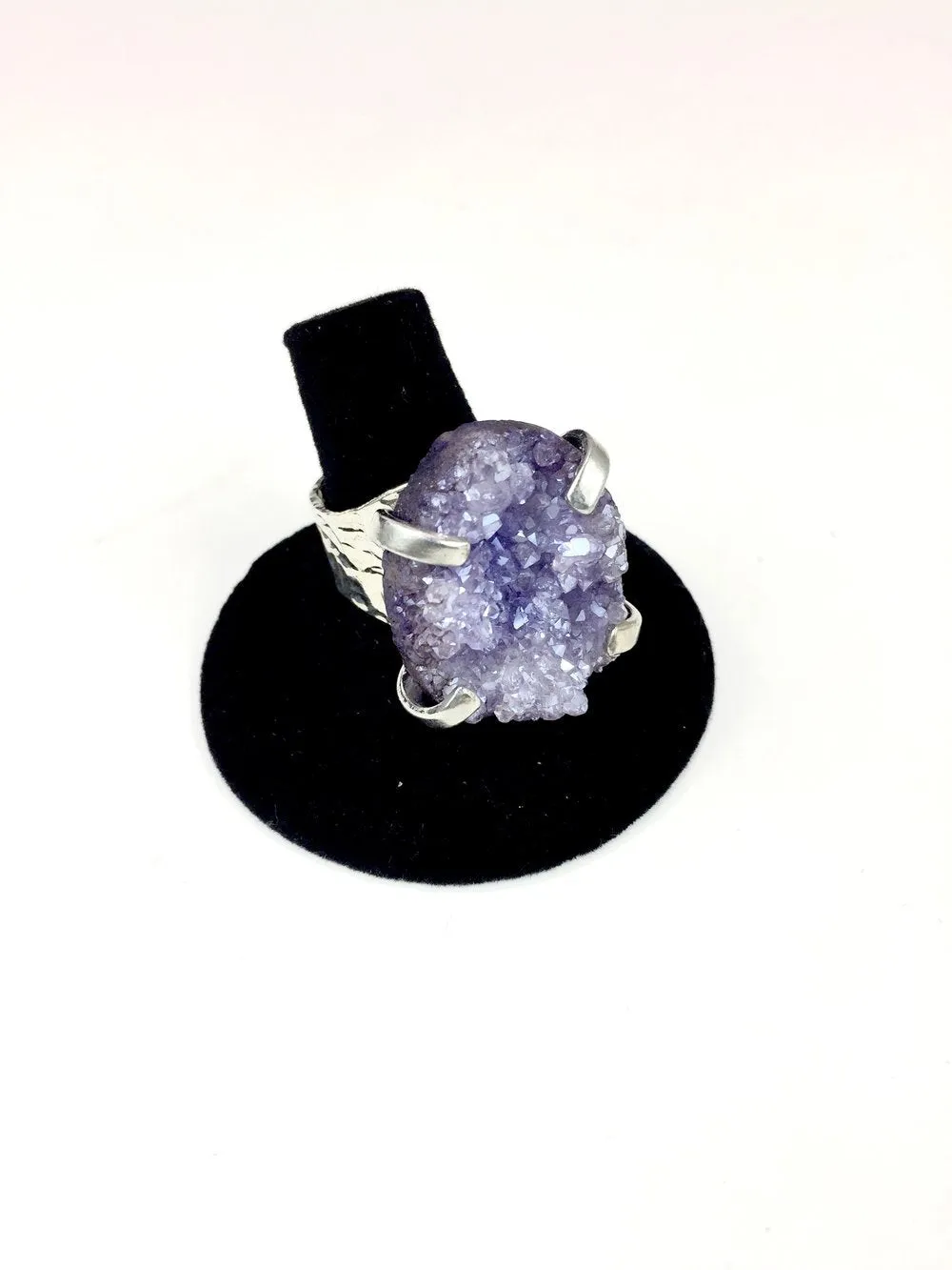 Leda Druzy Stone Ring