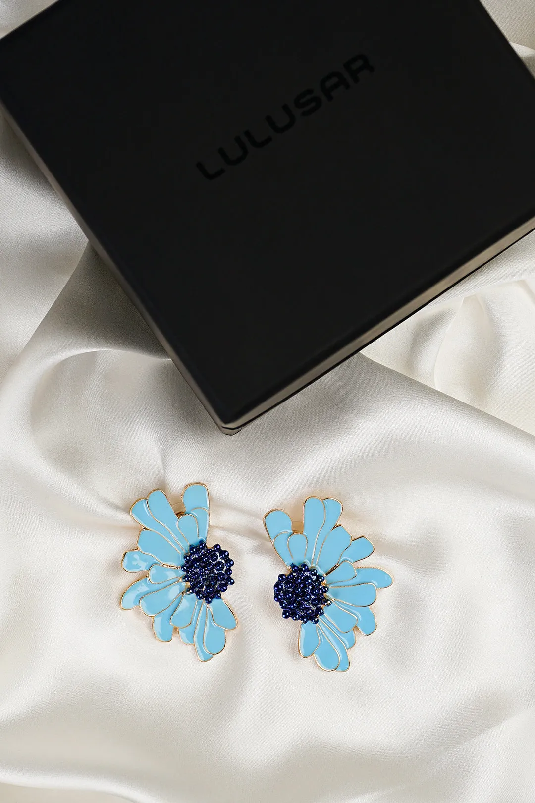 Lobelia Enameld Earrings