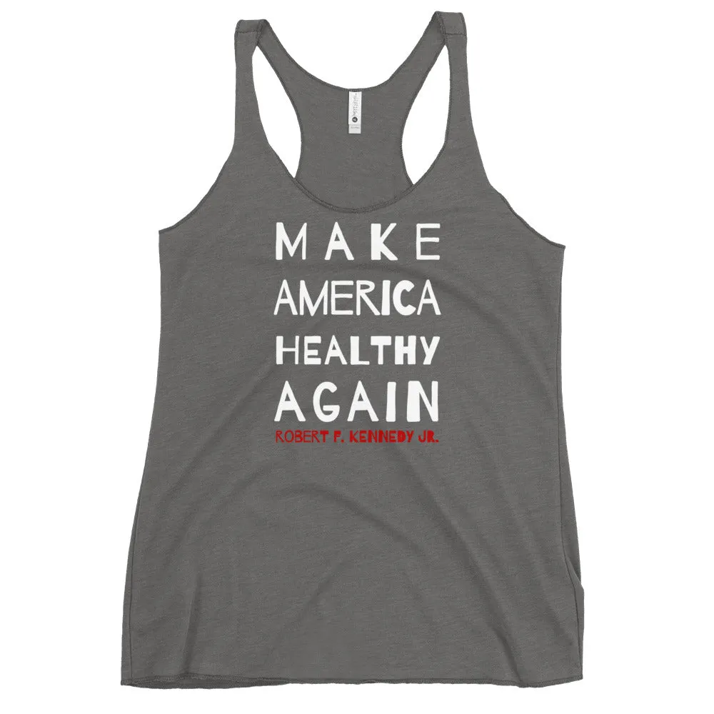 Make America Healthy Again II Women's Racerback Tank