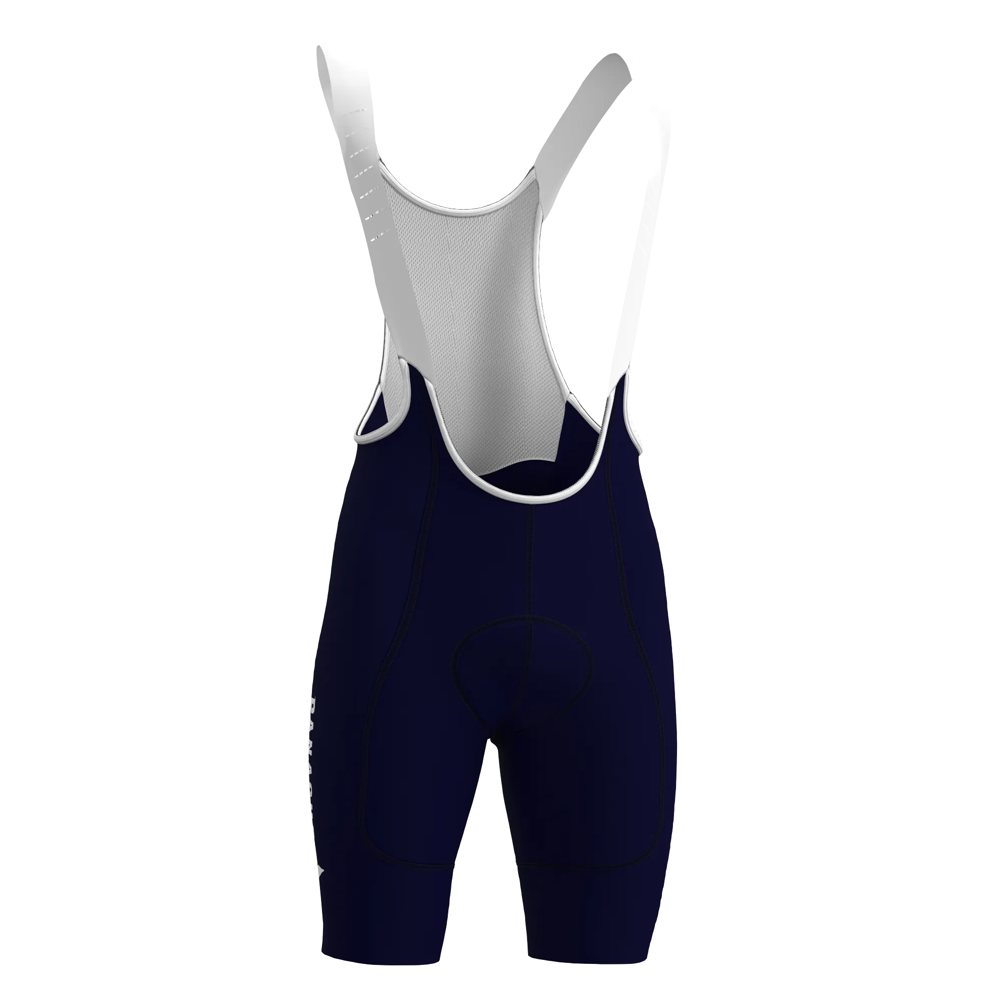 Men's WT 2ND SKIN Bib Short - Midnight Blue w/Panache Logo