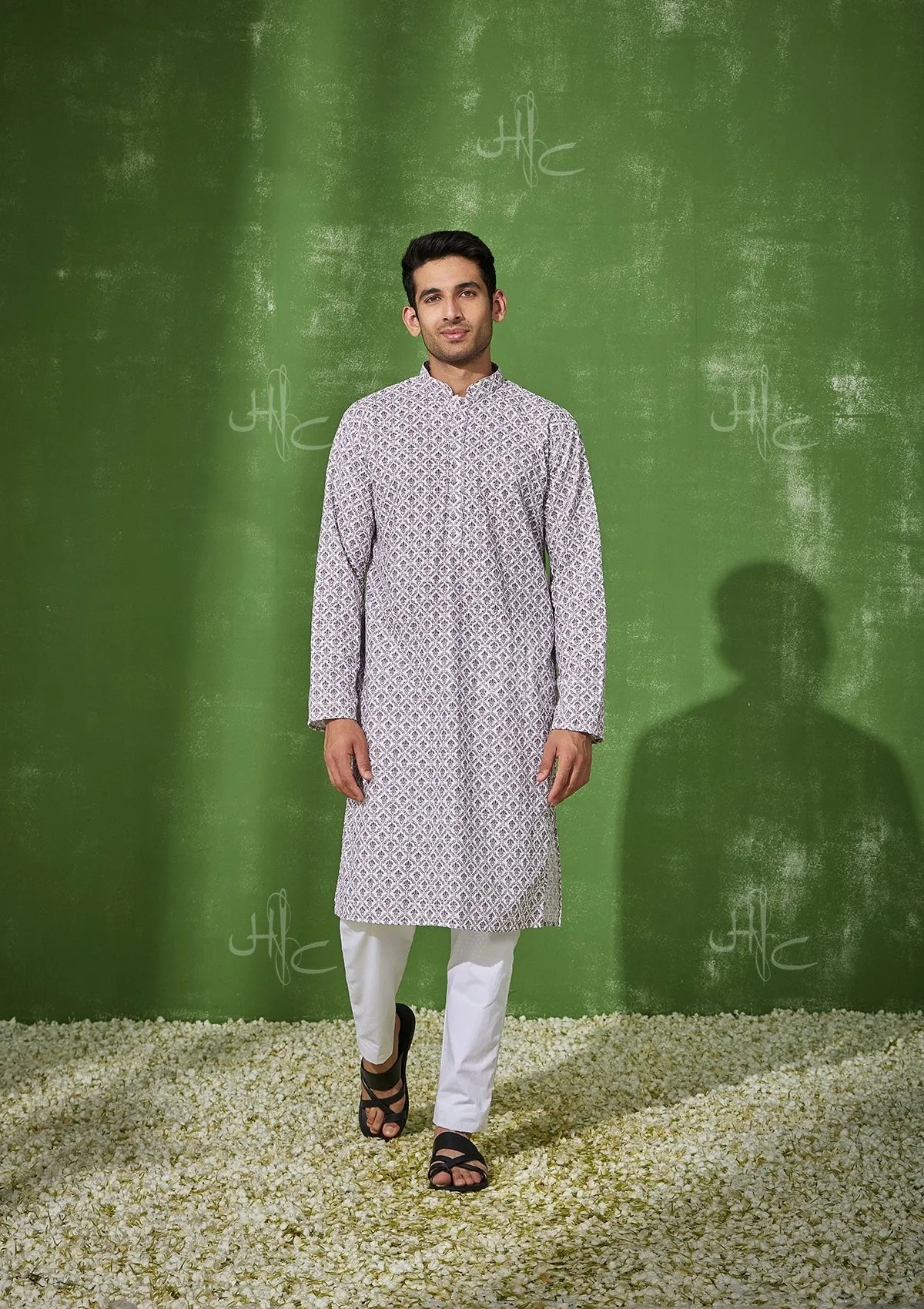 Nasir Cotton Straight Men's Kurta