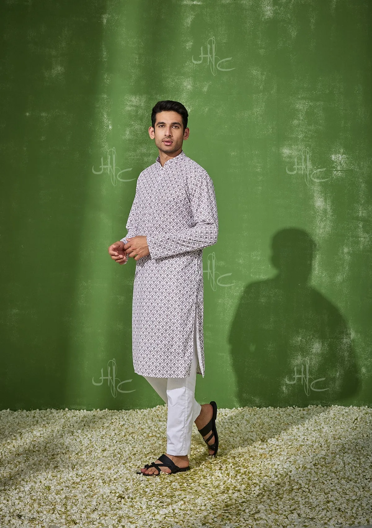 Nasir Cotton Straight Men's Kurta