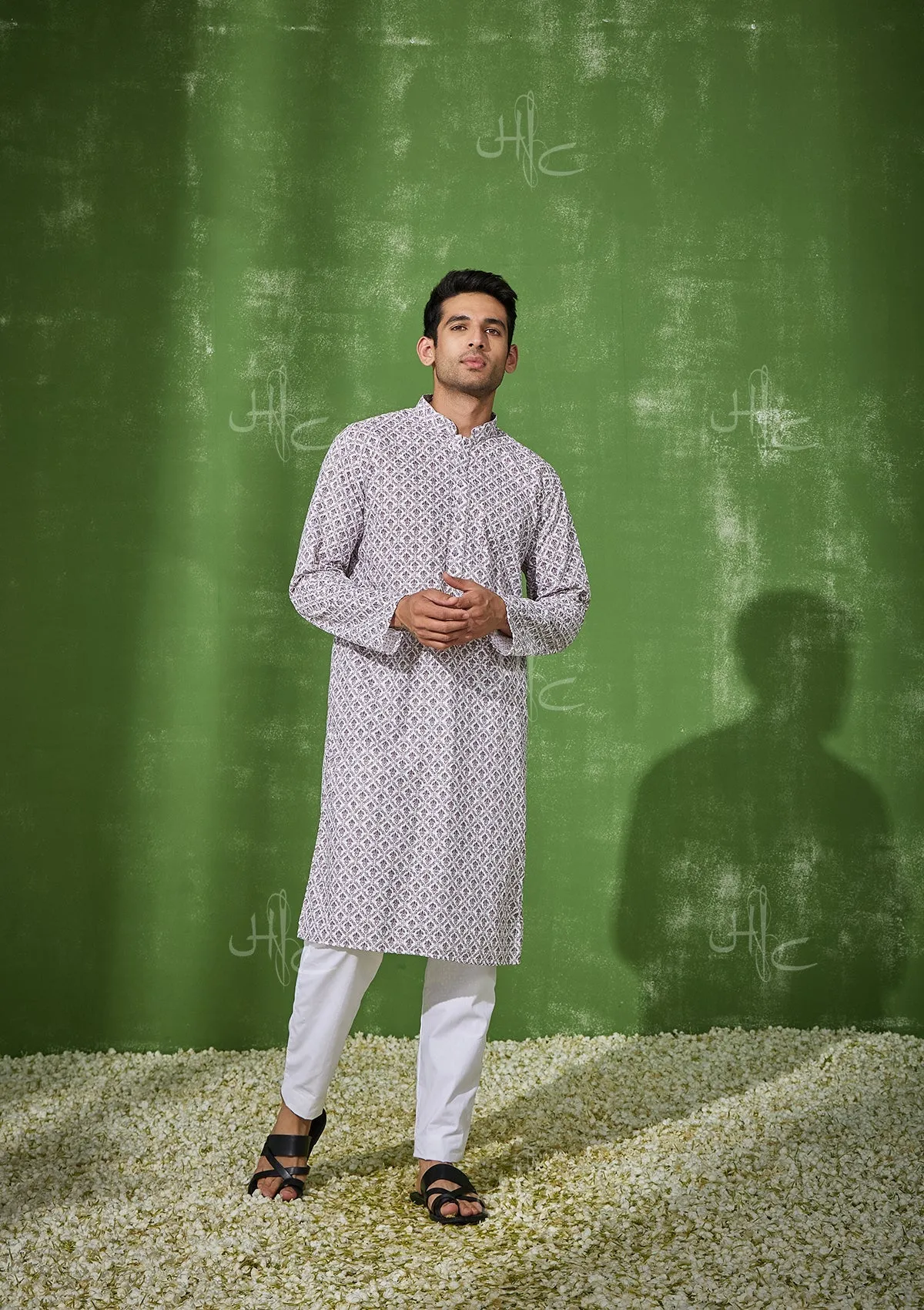 Nasir Cotton Straight Men's Kurta