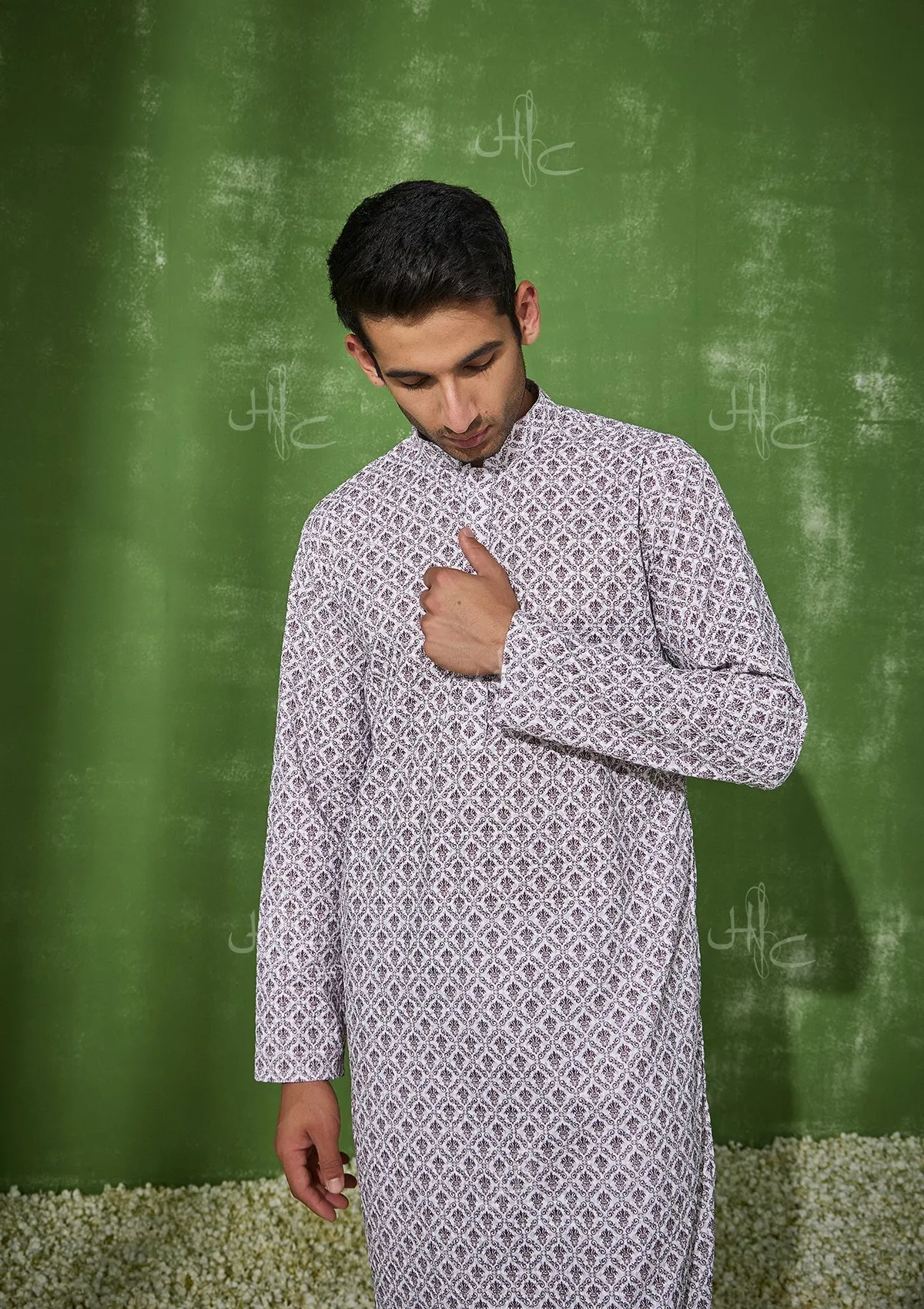 Nasir Cotton Straight Men's Kurta