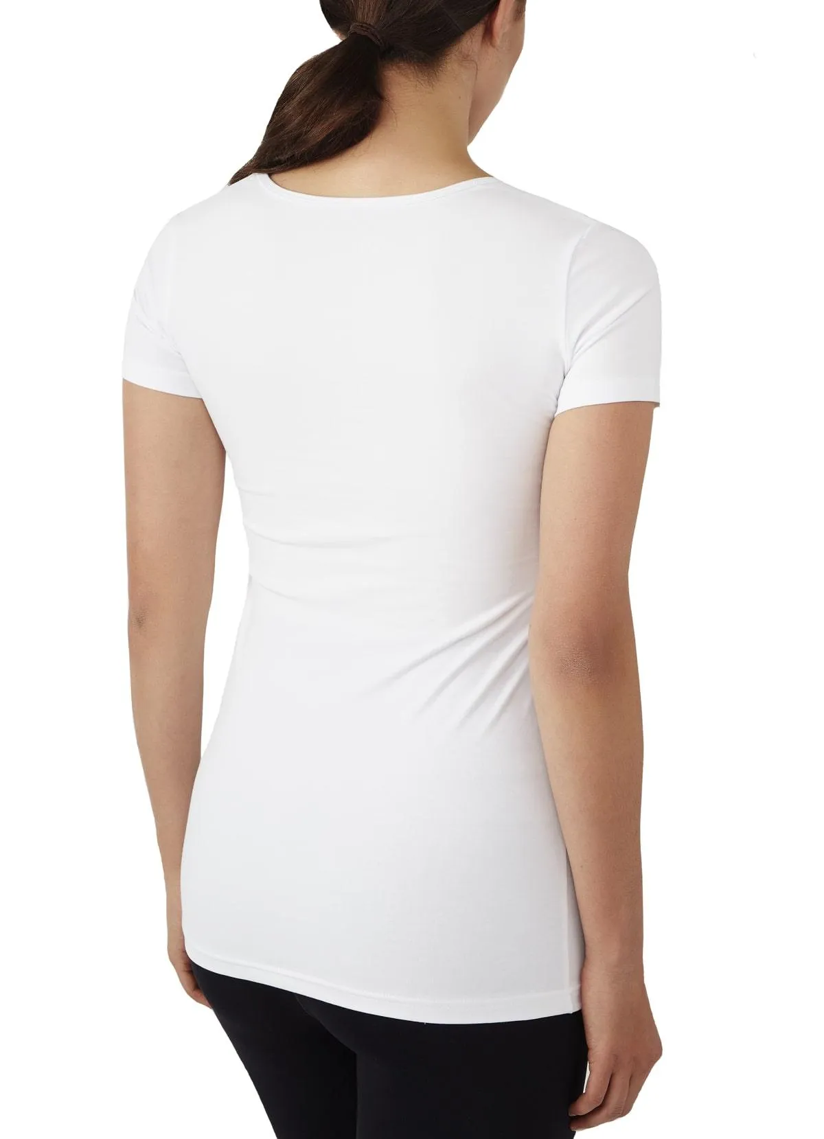 Nia Short Sleeves Round Neck Nursing Top