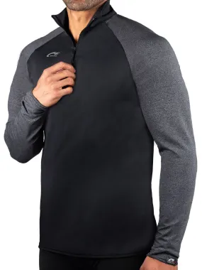 ProWikMax 2-Tone 1/4 Zip Long Sleeve Shirt