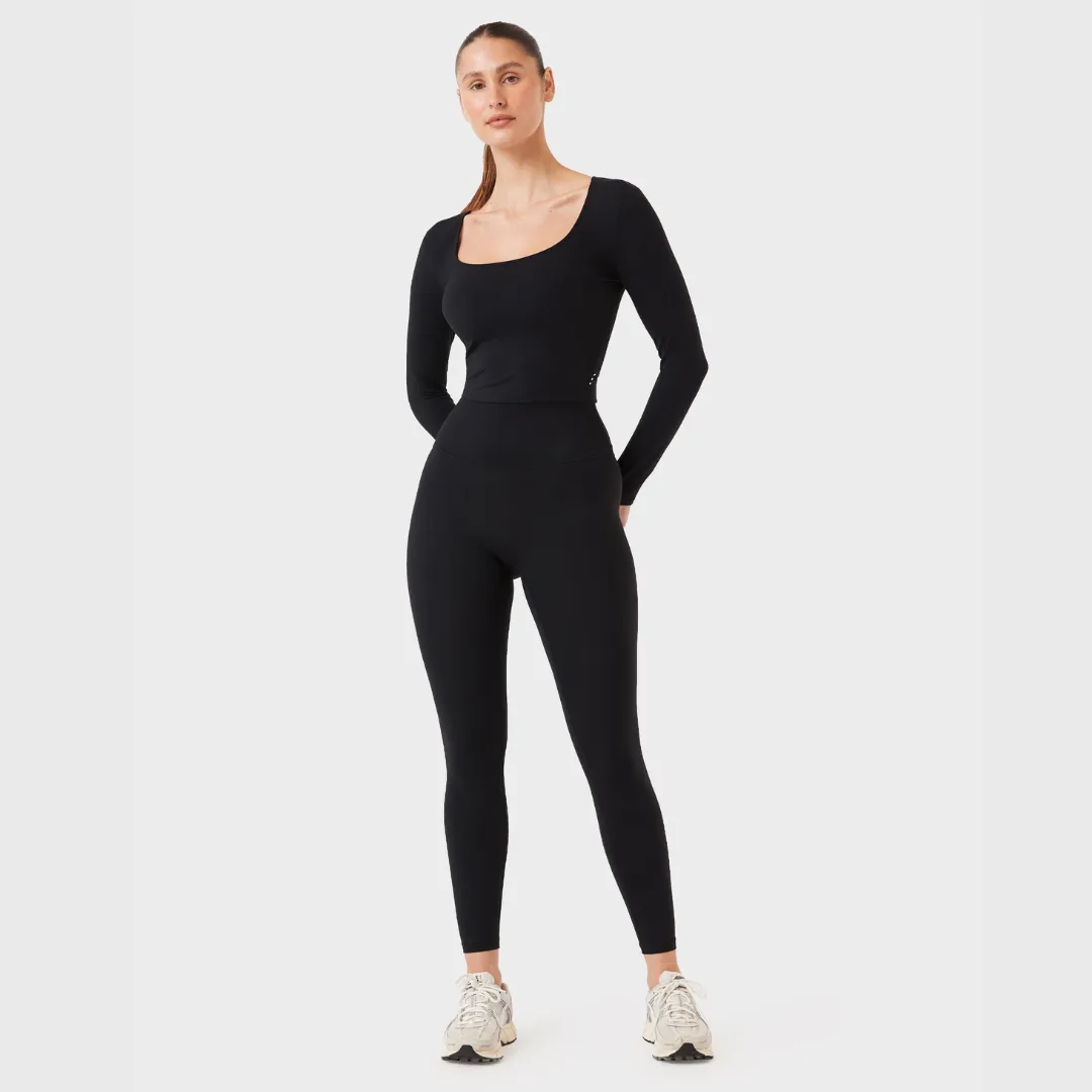 REC GEN - FITform Scoop Long Sleeve Black