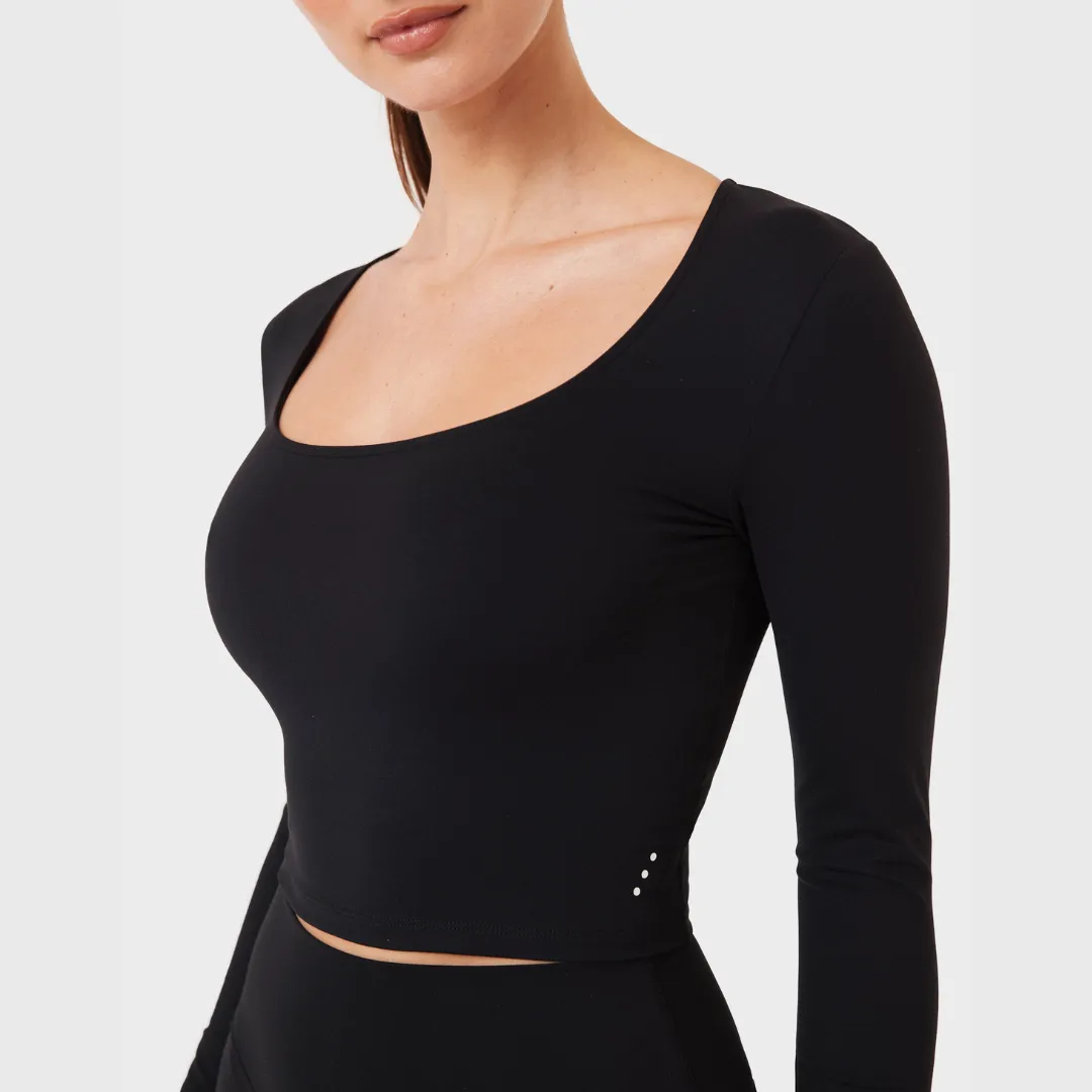 REC GEN - FITform Scoop Long Sleeve Black