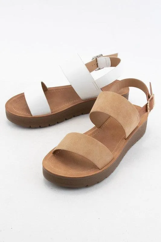 Remus Double Wide Strap Upper Sandal