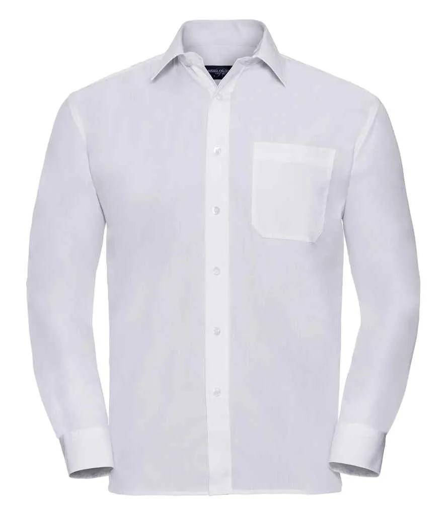 Russell Long Sleeve Shirt - White